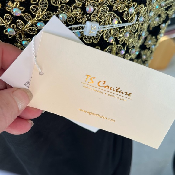 🆕Formal evening or prom gown vintage inspired, beaded, sequined,strapless - Picture 12 of 15